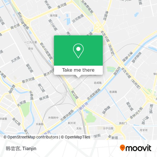 韩尝宫 map