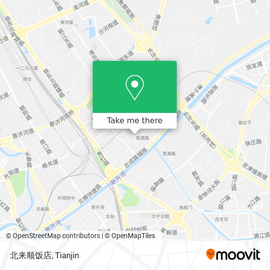 北来顺饭店 map