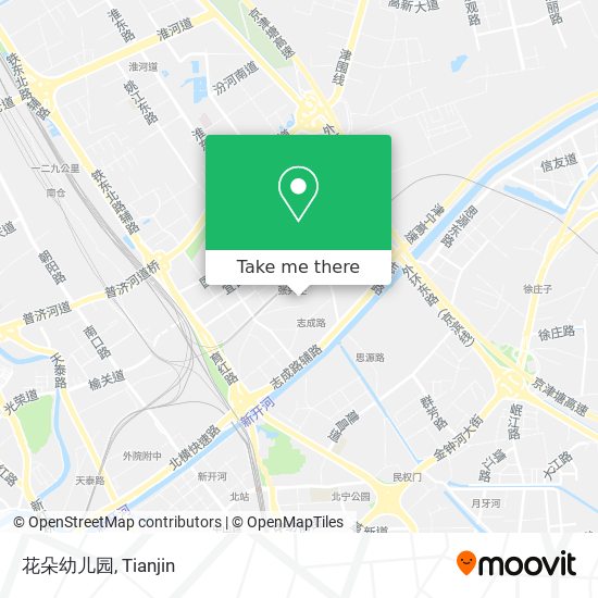 花朵幼儿园 map