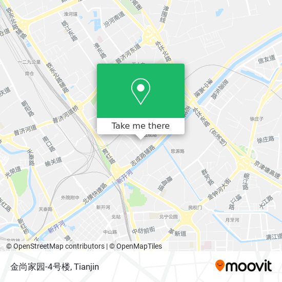 金尚家园-4号楼 map
