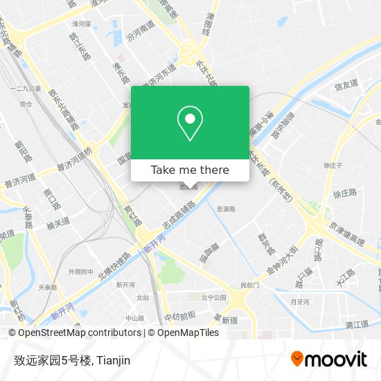 致远家园5号楼 map