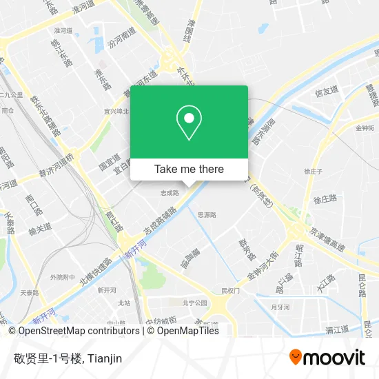 敬贤里-1号楼 map