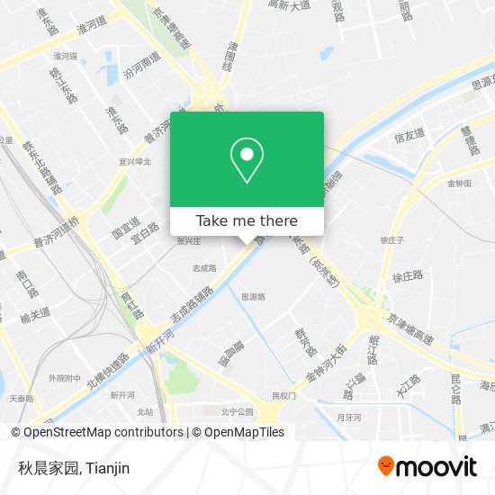 秋晨家园 map