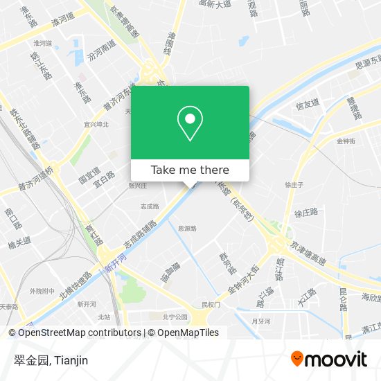 翠金园 map