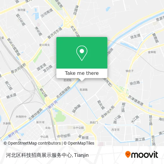 河北区科技招商展示服务中心 map