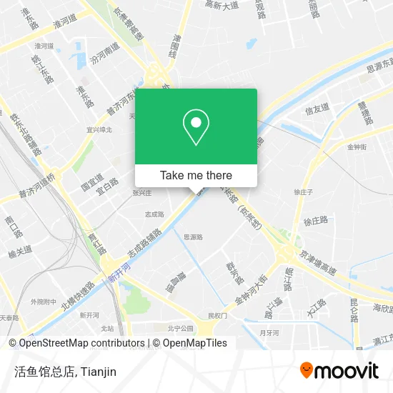 活鱼馆总店 map