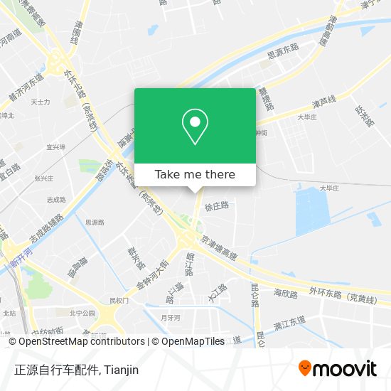 正源自行车配件 map