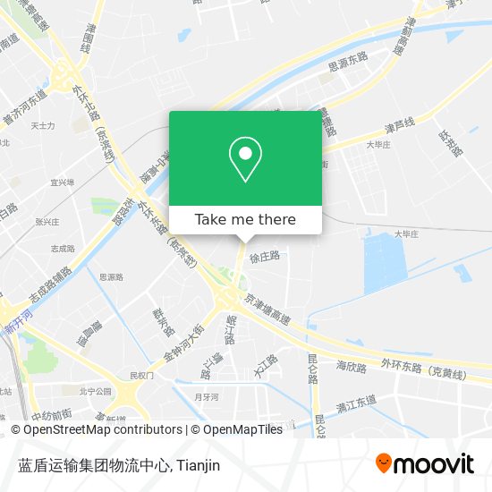 蓝盾运输集团物流中心 map