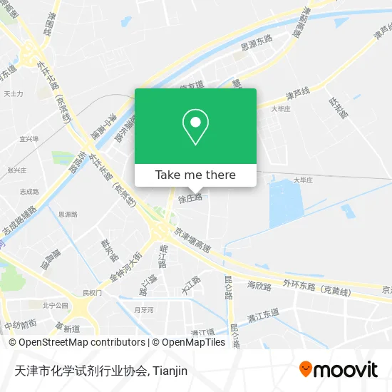 天津市化学试剂行业协会 map