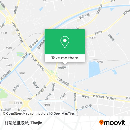 好运通批发城 map