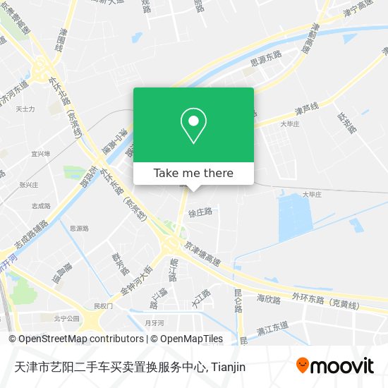 天津市艺阳二手车买卖置换服务中心 map