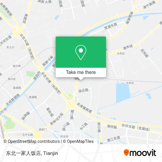 东北一家人饭店 map