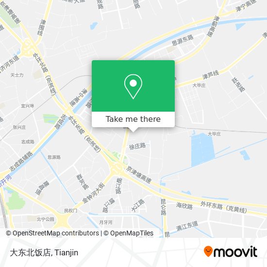 大东北饭店 map