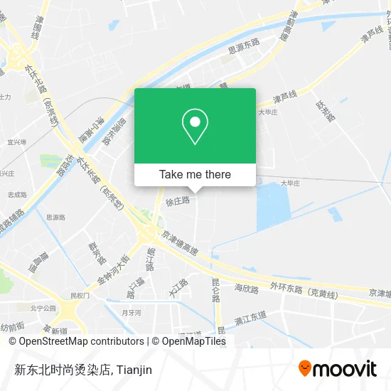 新东北时尚烫染店 map