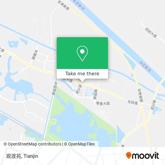 观渡苑 map