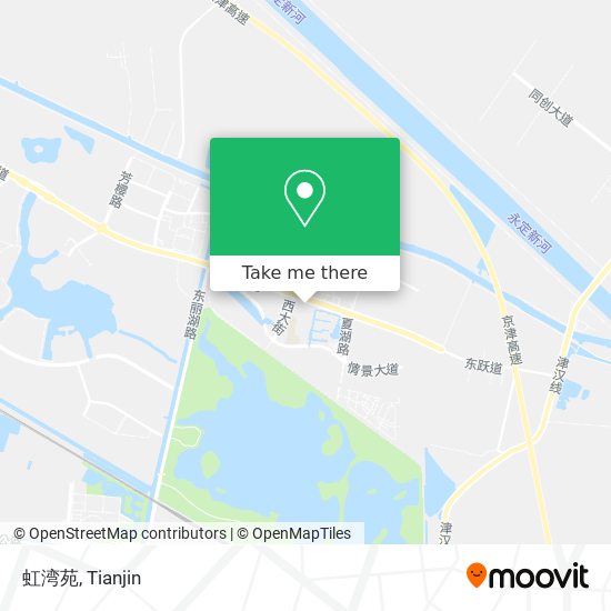 虹湾苑 map
