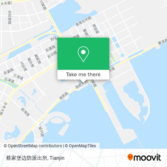 蔡家堡边防派出所 map