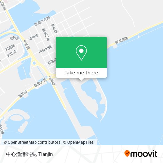 中心渔港码头 map