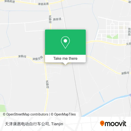 天津康惠电动自行车公司 map