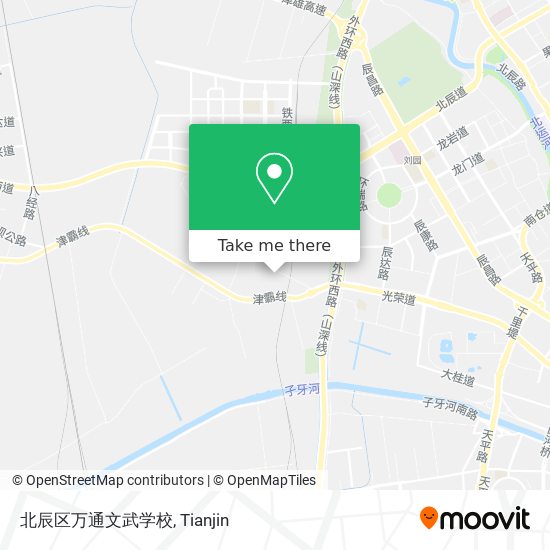 北辰区万通文武学校 map