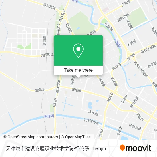 天津城市建设管理职业技术学院-经管系 map