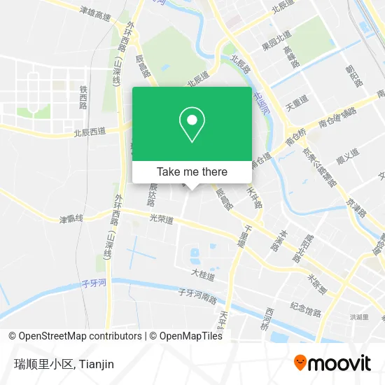 瑞顺里小区 map