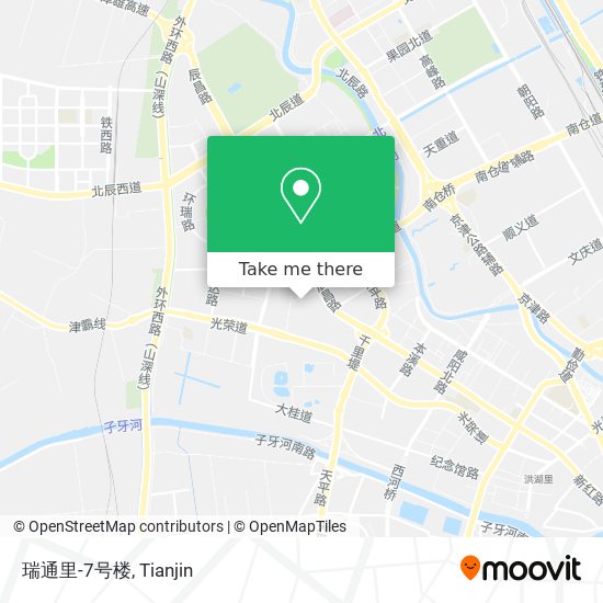 瑞通里-7号楼 map