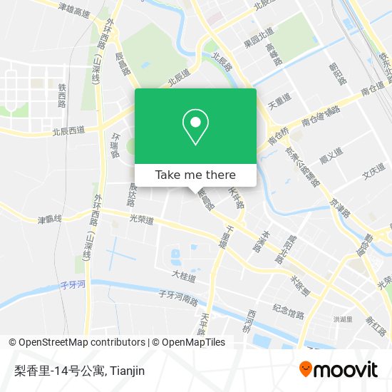 梨香里-14号公寓 map