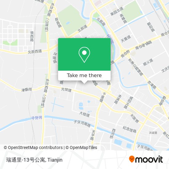 瑞通里-13号公寓 map