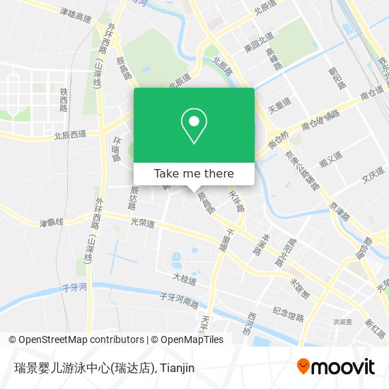 瑞景婴儿游泳中心(瑞达店) map