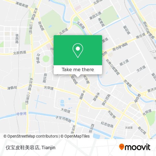 仪宝皮鞋美容店 map