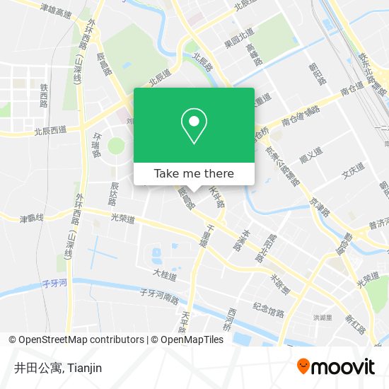井田公寓 map