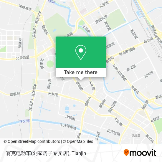 赛克电动车(刘家房子专卖店) map