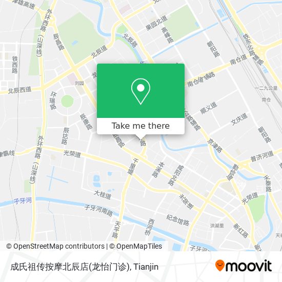 成氏祖传按摩北辰店(龙怡门诊) map