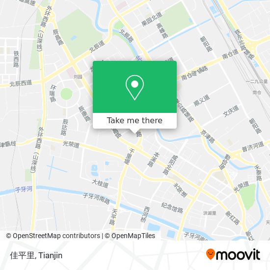 佳平里 map
