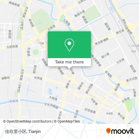 佳欣里小区 map