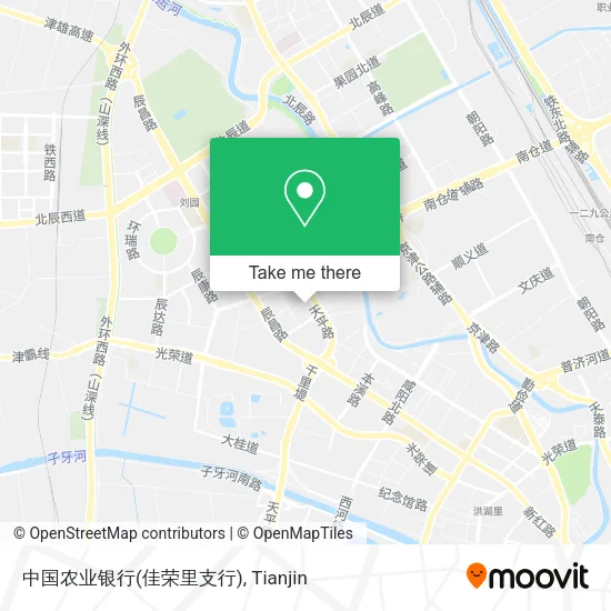 中国农业银行(佳荣里支行) map