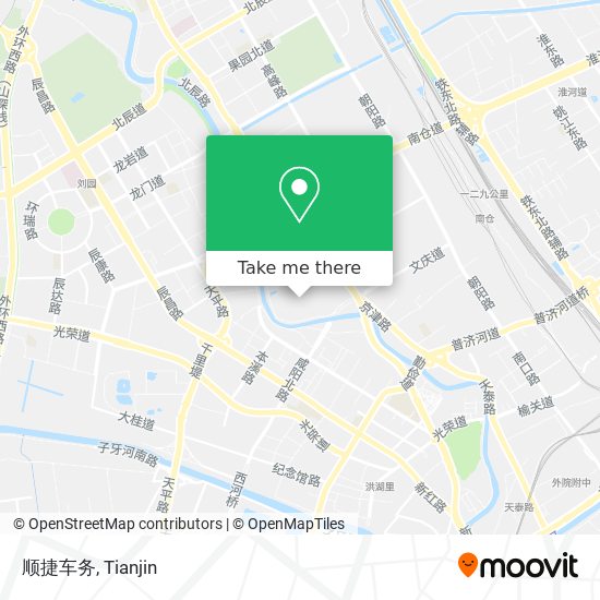 顺捷车务 map