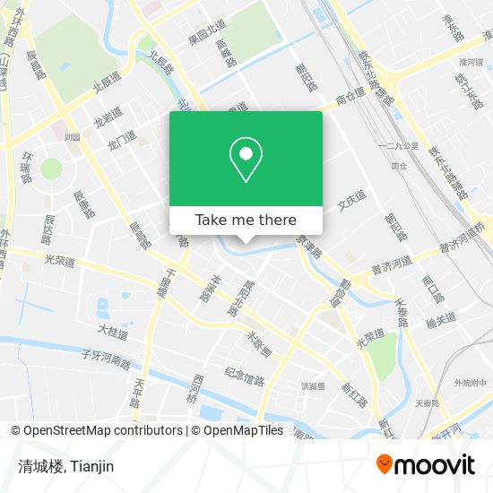 清城楼 map