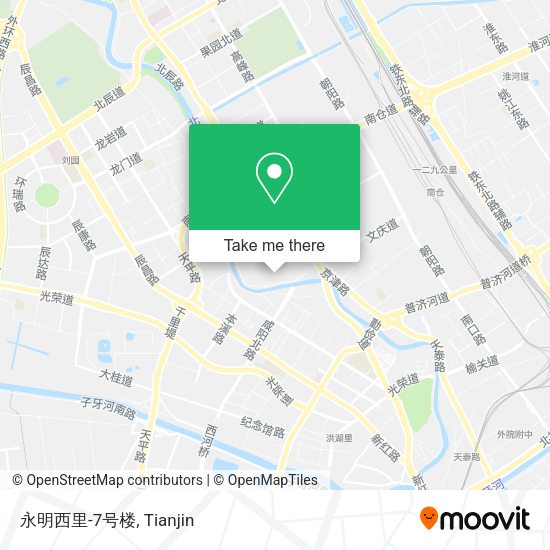 永明西里-7号楼 map