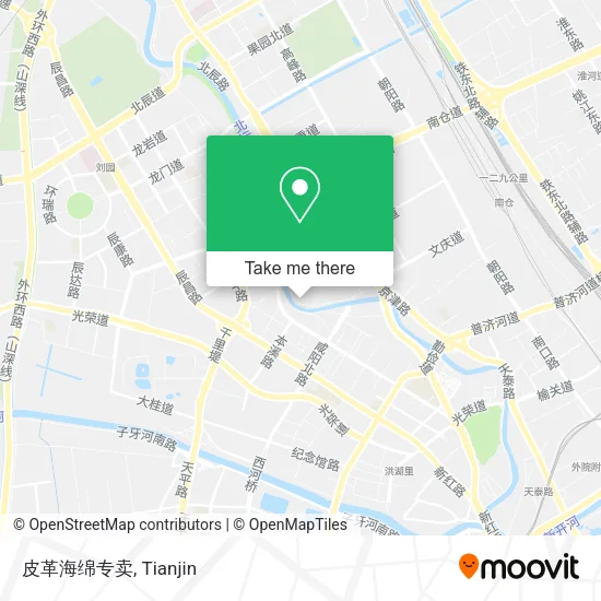 皮革海绵专卖 map