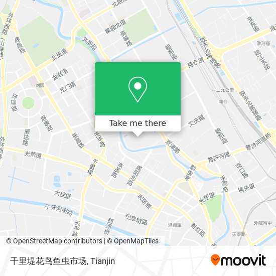 千里堤花鸟鱼虫市场 map