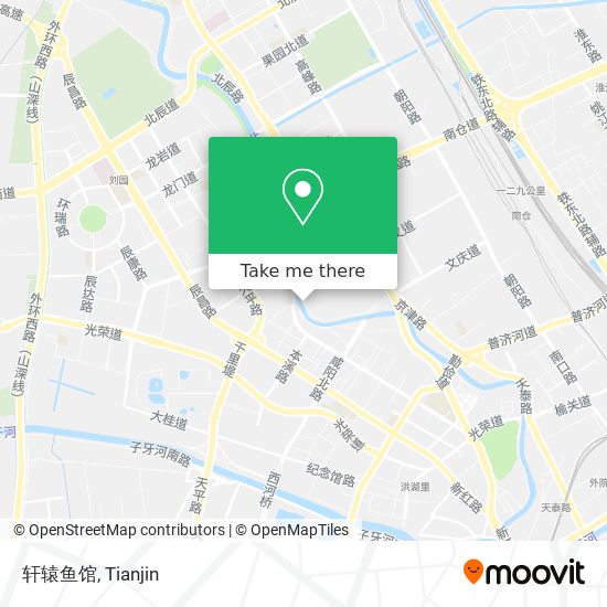 轩辕鱼馆 map