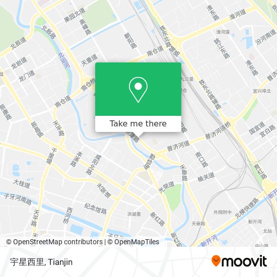 宇星西里 map