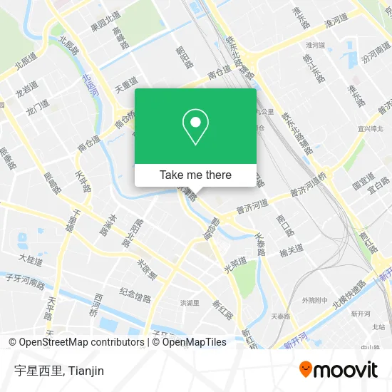 宇星西里 map