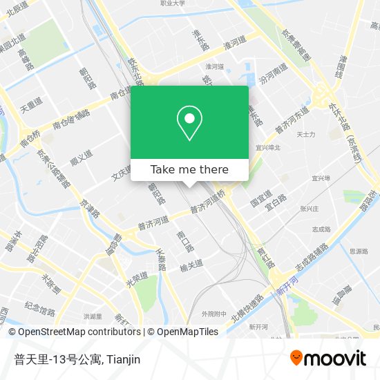 普天里-13号公寓 map