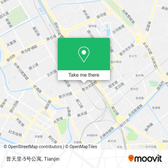 普天里-5号公寓 map