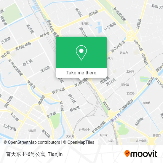 普天东里-6号公寓 map