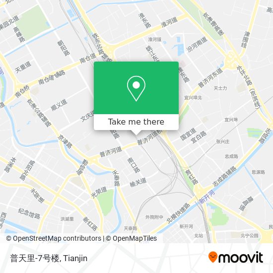 普天里-7号楼 map