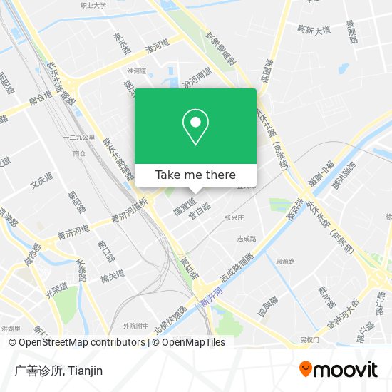 广善诊所 map